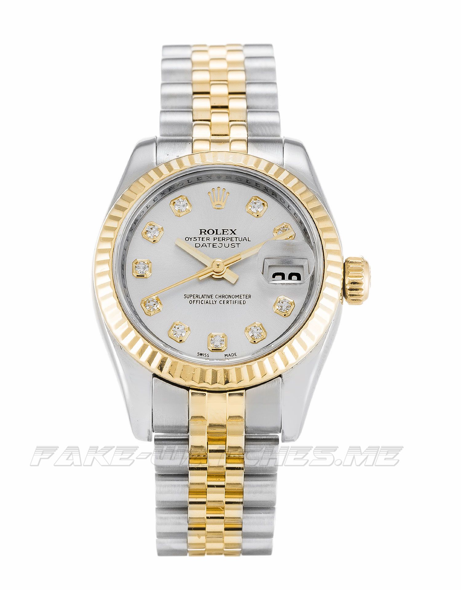 Rolex Datejust Lady Silver Ladies Automatic 179173